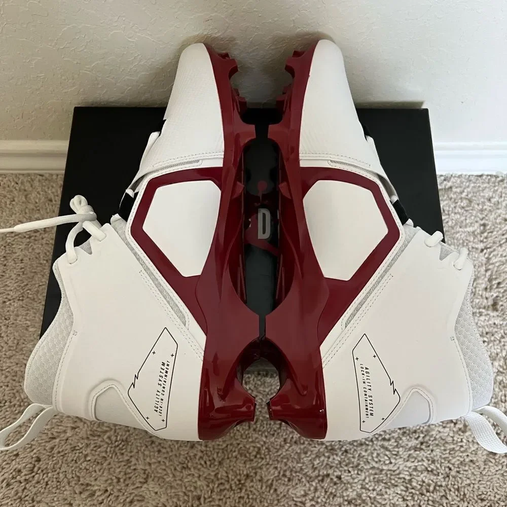 Nike Jordan Alpha Menace Pro 3 Oklahoma OU Team-Issued Football Cleats